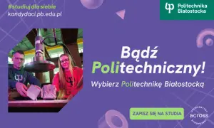 Dwóch studentów w laboratorium trzyma próbki materiałów.